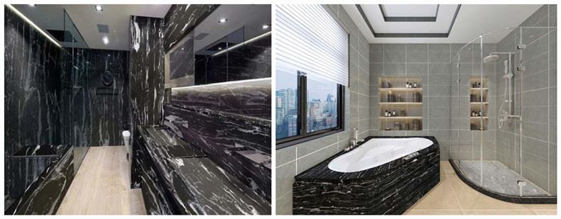 Silver Dragon Bathroom Tiles