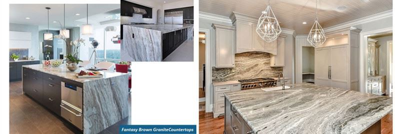 Fantasy Brown Granite Kitchen Top Slabs