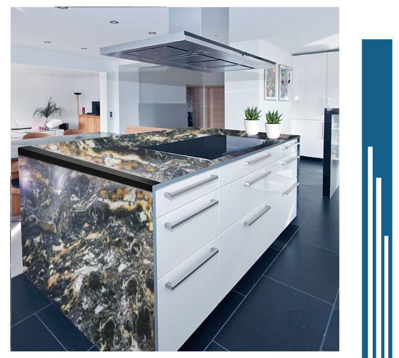 Titanium Granite Kitchen countertops(001)