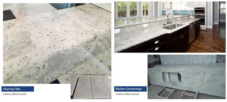 Kashmire Whtie Granite Countertops