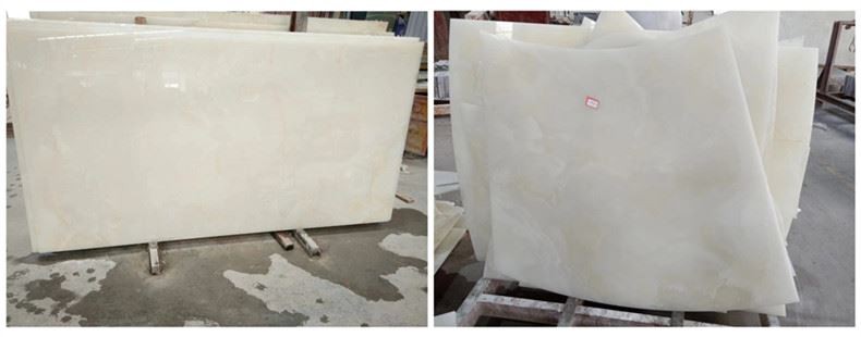 white onyx stone countertops