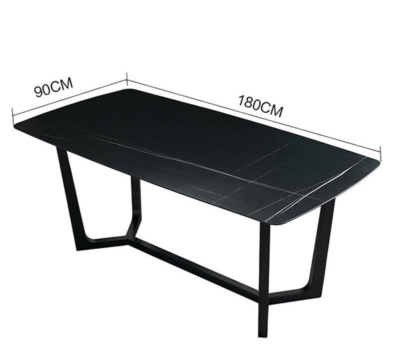 Black Artifical Dining Table