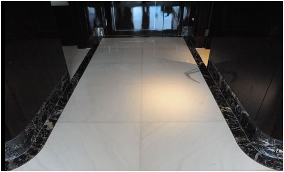 Picture 8 - Marble Floor With Black Marble Border