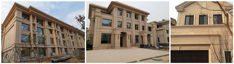 Jura Beige Limestone Exterior Wall Projects