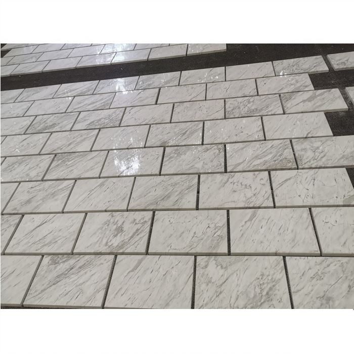 Volakas White Marble Flooring Tiles
