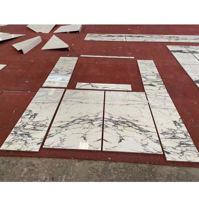 Arabescato marble wall tile