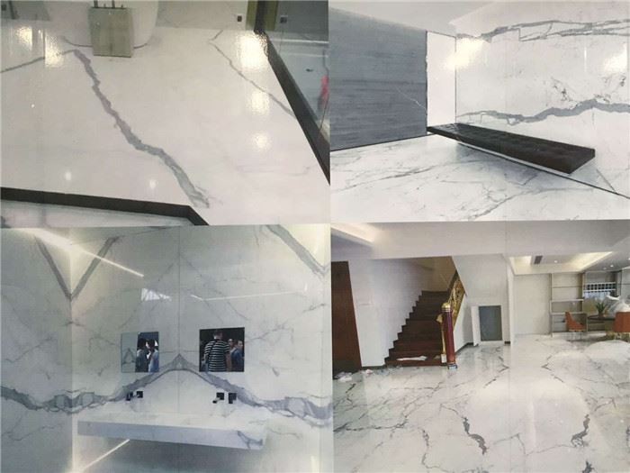 extra large marble tiles for walling