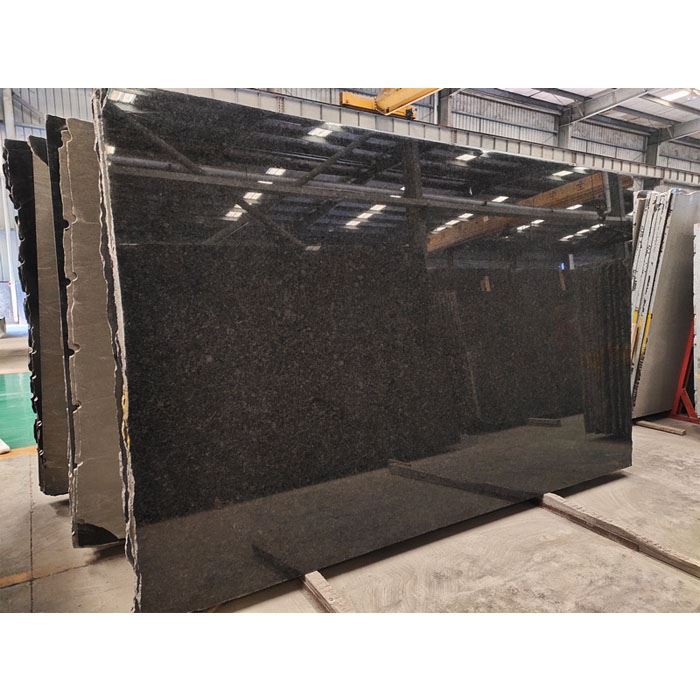 Angola Black granite slabs