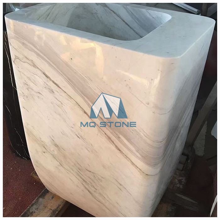 Volakas Marble Stand Sink