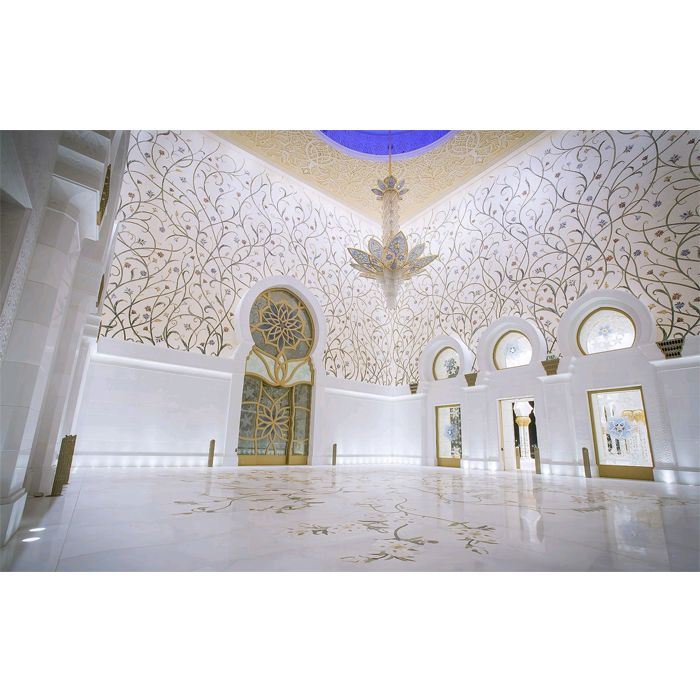 Marble Medallion Floor And Wall Panel