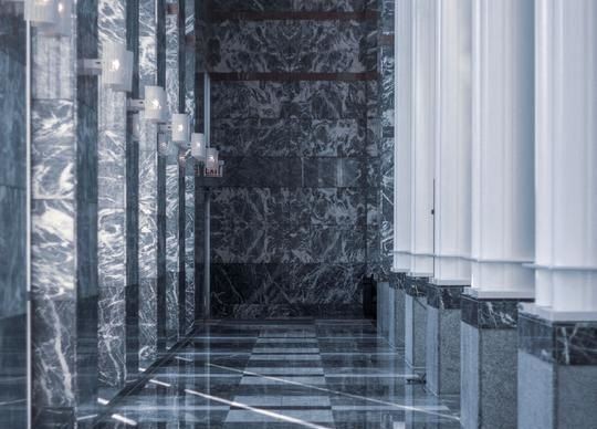 Grigio Carnico Grey Marble Hallway Floor Projects