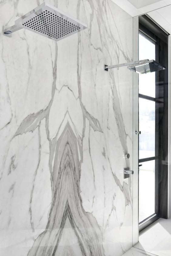 Calacatta Marble Book Match Wall Tiles