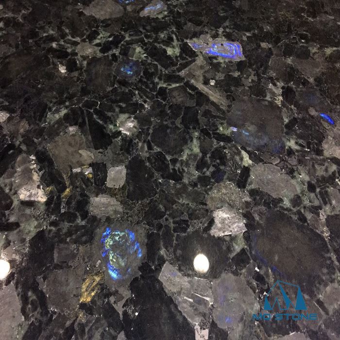 Ukraine Volga Blue granite stone slabs
