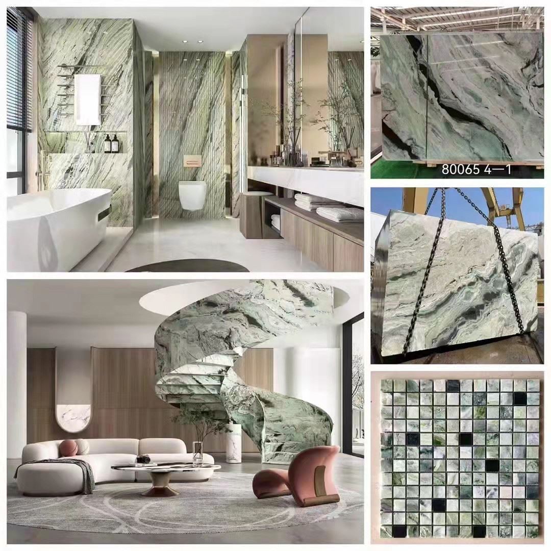 Raggio Verde Marble Indoor Marble Tiles Projects