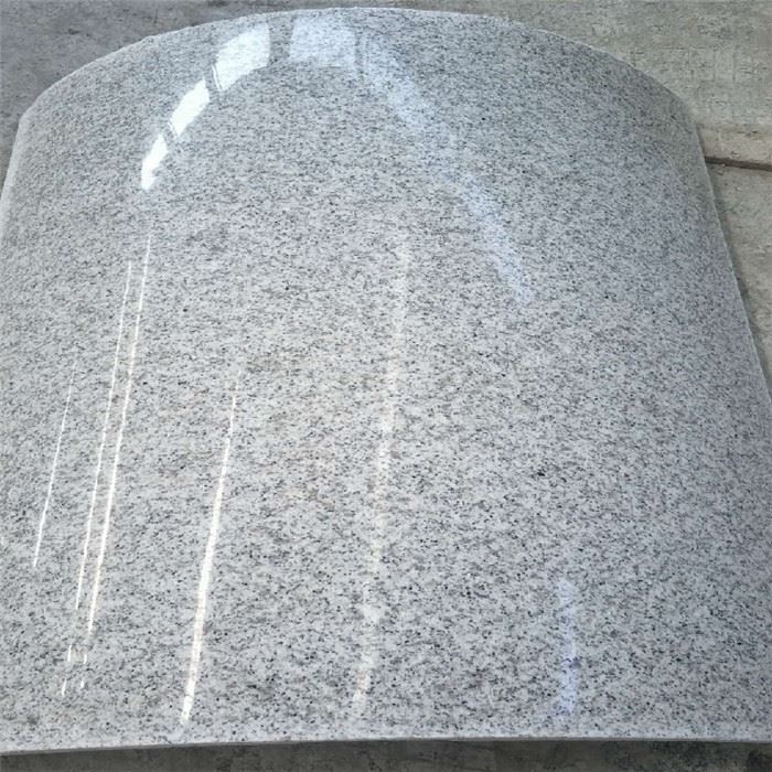 black and white speckled granite arc tile