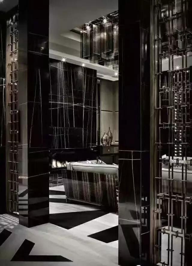 Noir Sahara Marble Interior Projects