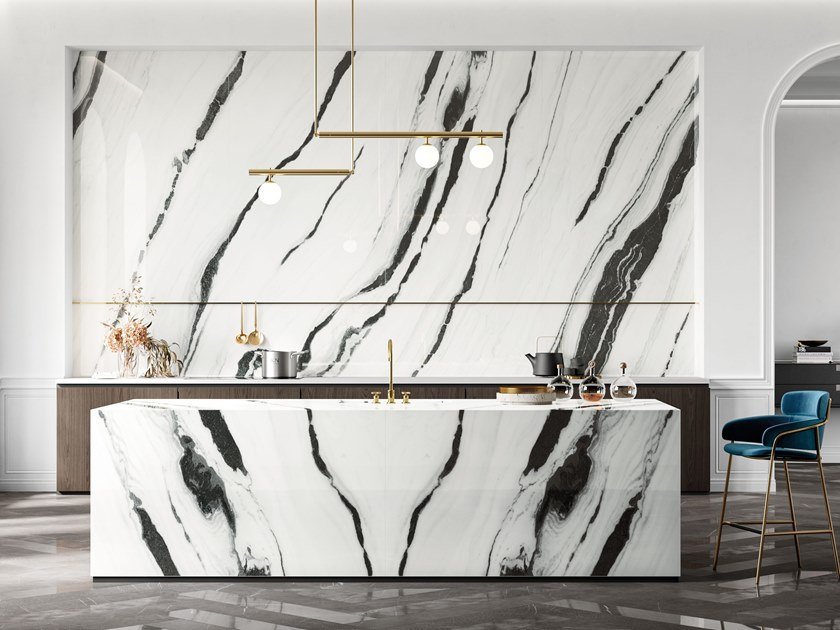 Panda Marble Kitchen Countertop Projects