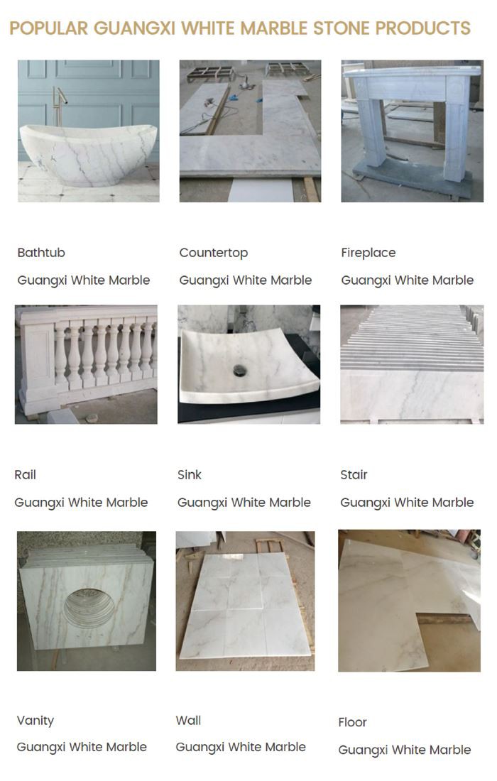 Guangxi White Marble Projects