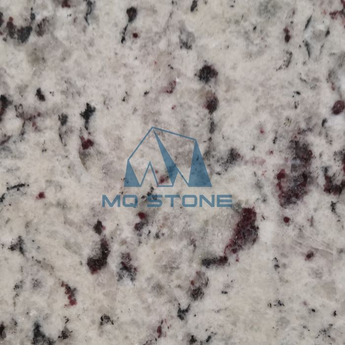 White Granite with red spots