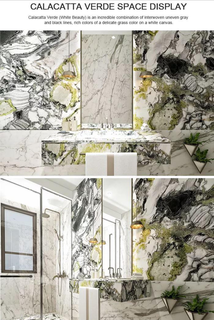White Beauty Marble Application