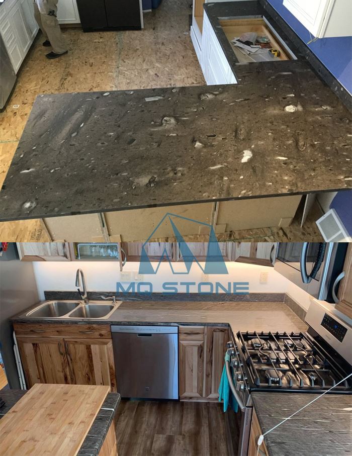 Cygnus Granite kitchen island