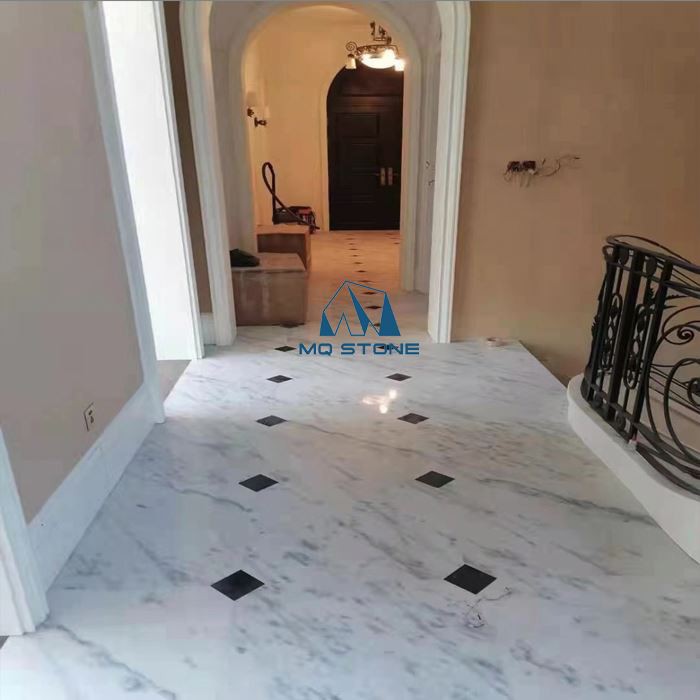 Guangxi white marble wall tiles