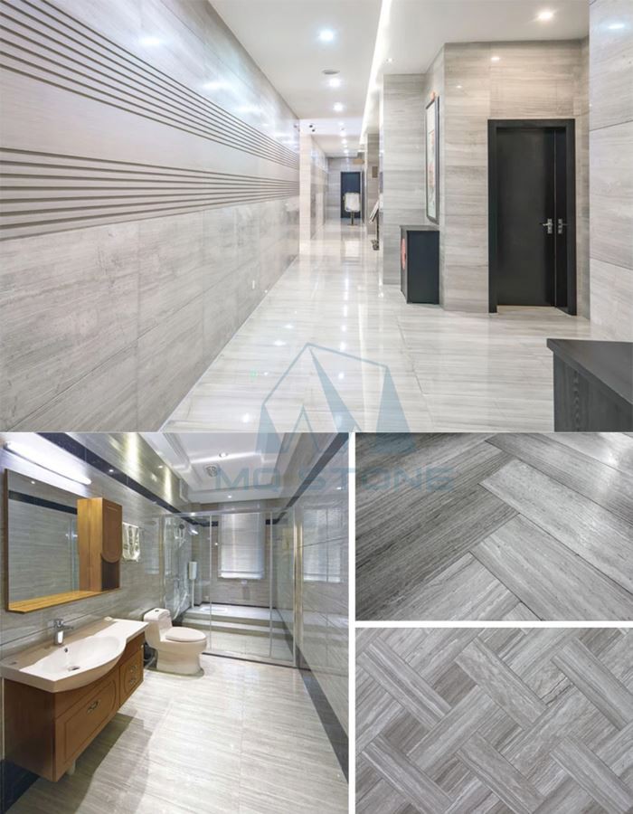 Grey Wooden Marble wall tiles