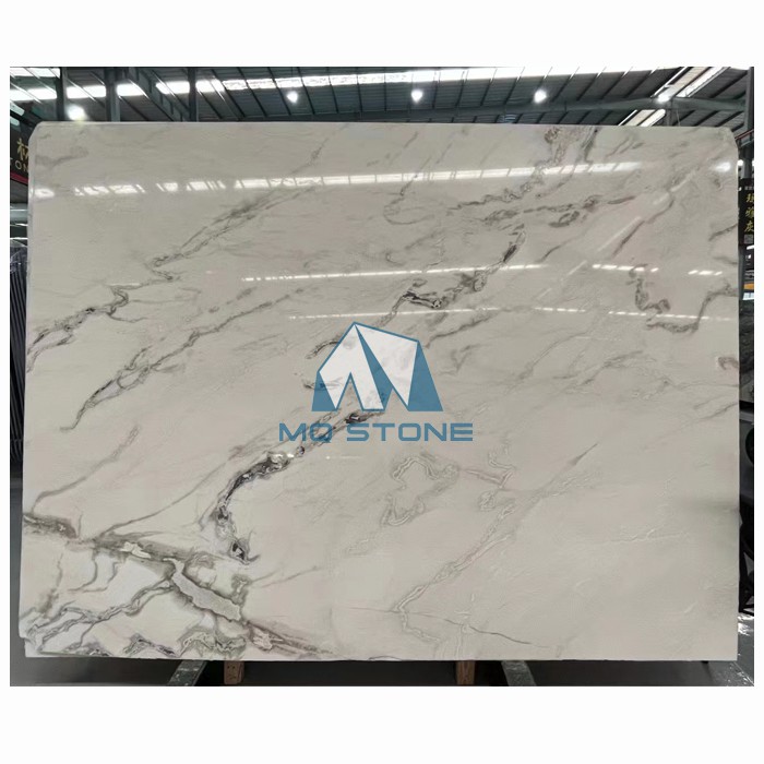 Picasso White Marble Slabs