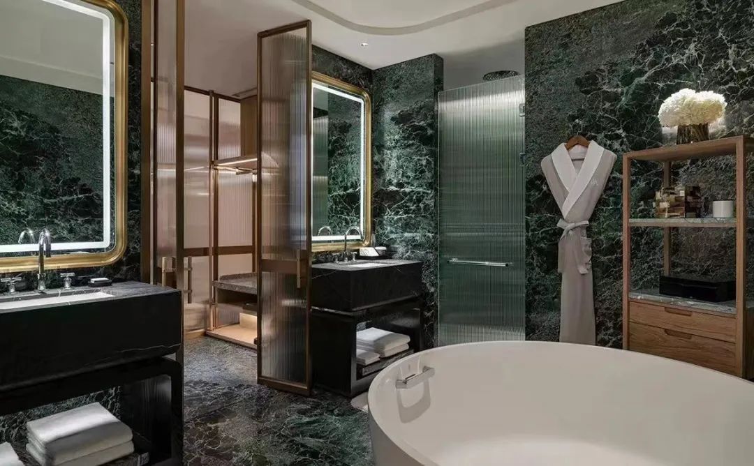 Verde Alip Marble Bathroom Designs