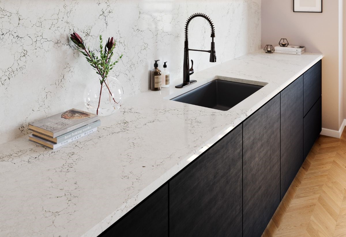 White Quartz Bench Tops