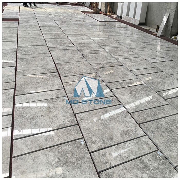 Grey marble stone tiles