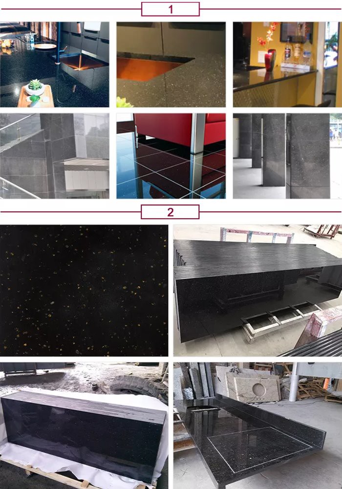 Shandong Impala Black Granite Application