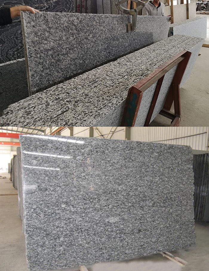 Dark Gray Flower Granite