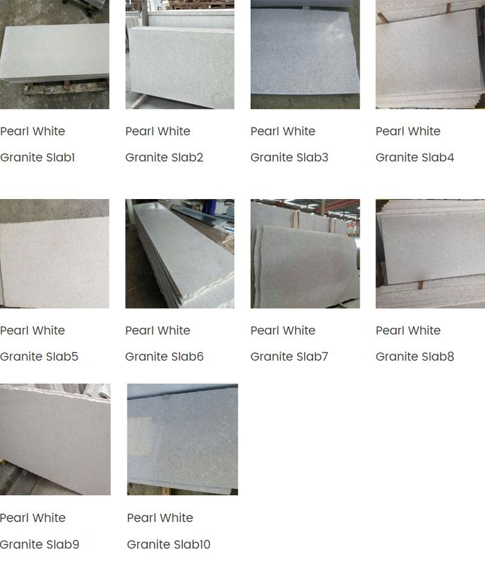 Pearl White Granite Types