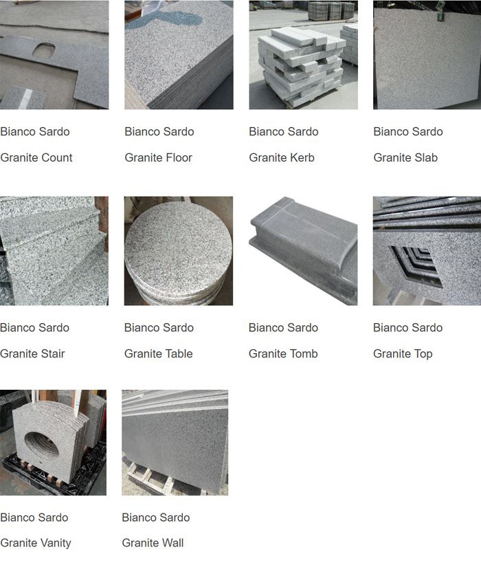 Bianco Sardo Granite Application
