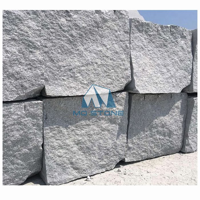 sesame white granite block