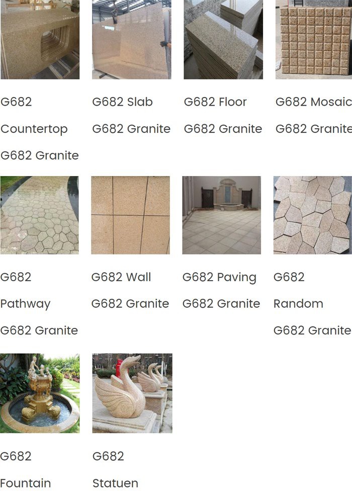 Desert Gold Granite application