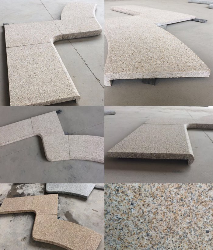 G682 Granite tiles projects
