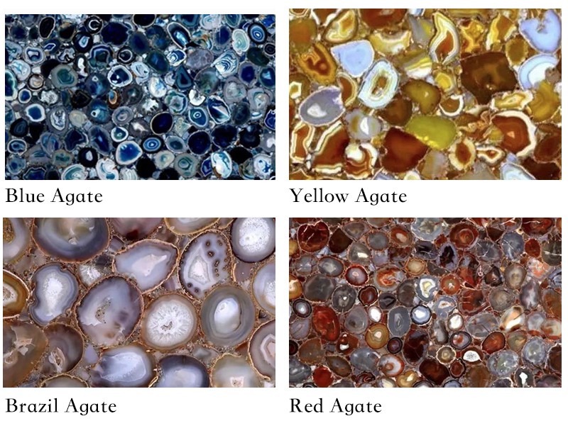 4 Popular Agate Stone Slabs From MQ STONE