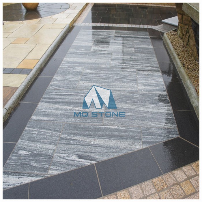 Nero Santiago Granite flooring tile