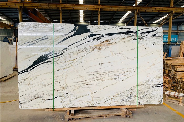 Chinese Calacatta White Marble slabs