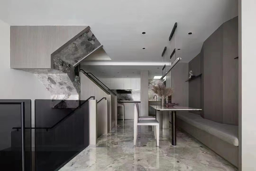 Ceppo Di Gre Marble Flooring Projects For Villa Lobby
