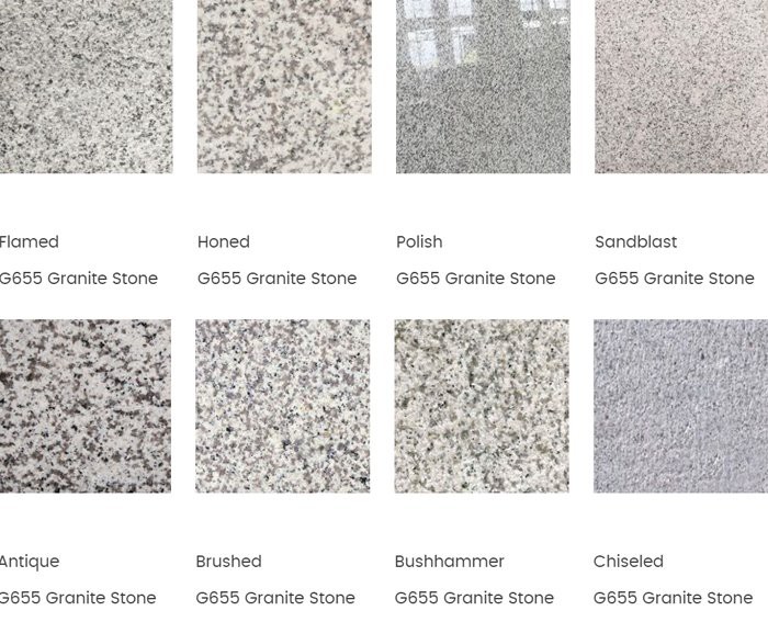 G655 Granite types