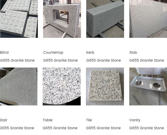 G655 Granite Stone application
