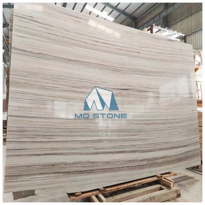 Polished Crystal Wood Grain Marble big slabs