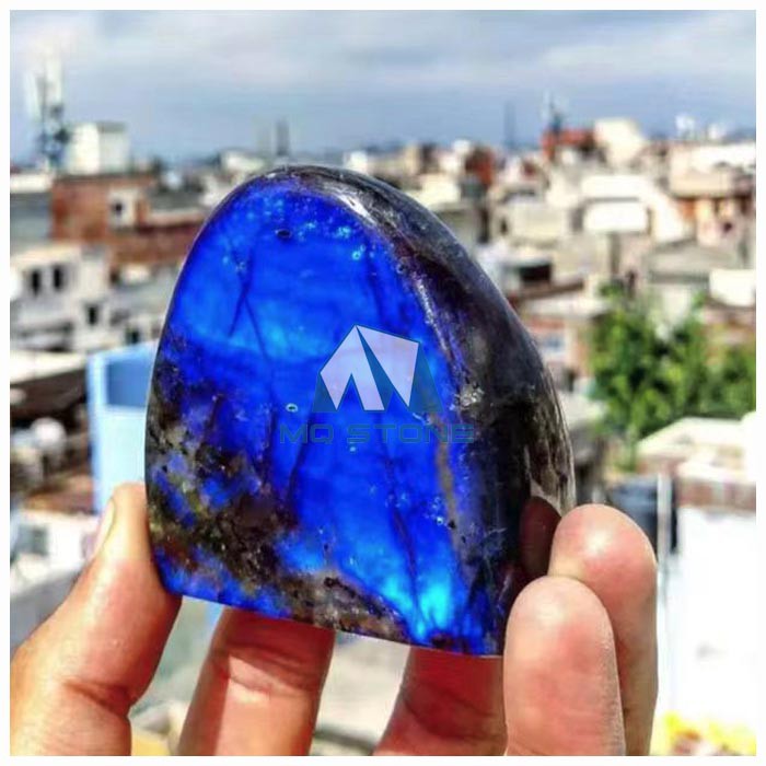 Polished Labradorite Blue Granite Crushed Stones