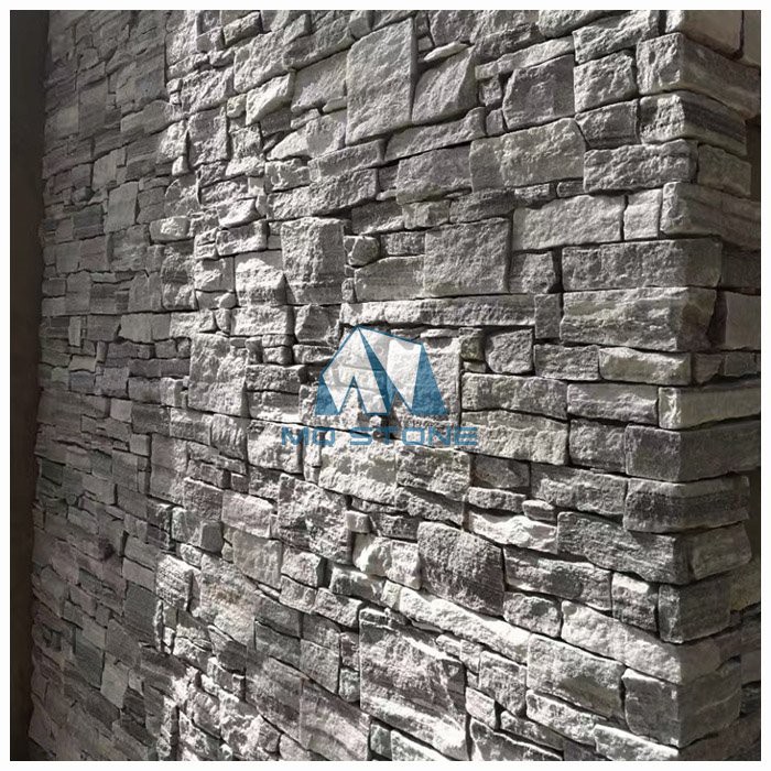 Gray Slate Wall Cladding Tiles
