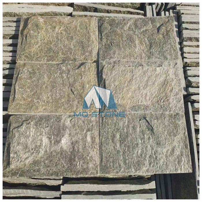 Green Quartzite Slate Stone Tiles