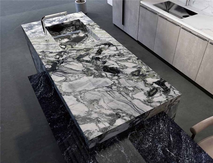 Freezing Emeral Sintered Stone countertops