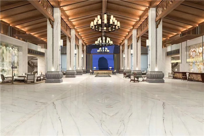 Dior White Marble China Factory flooring